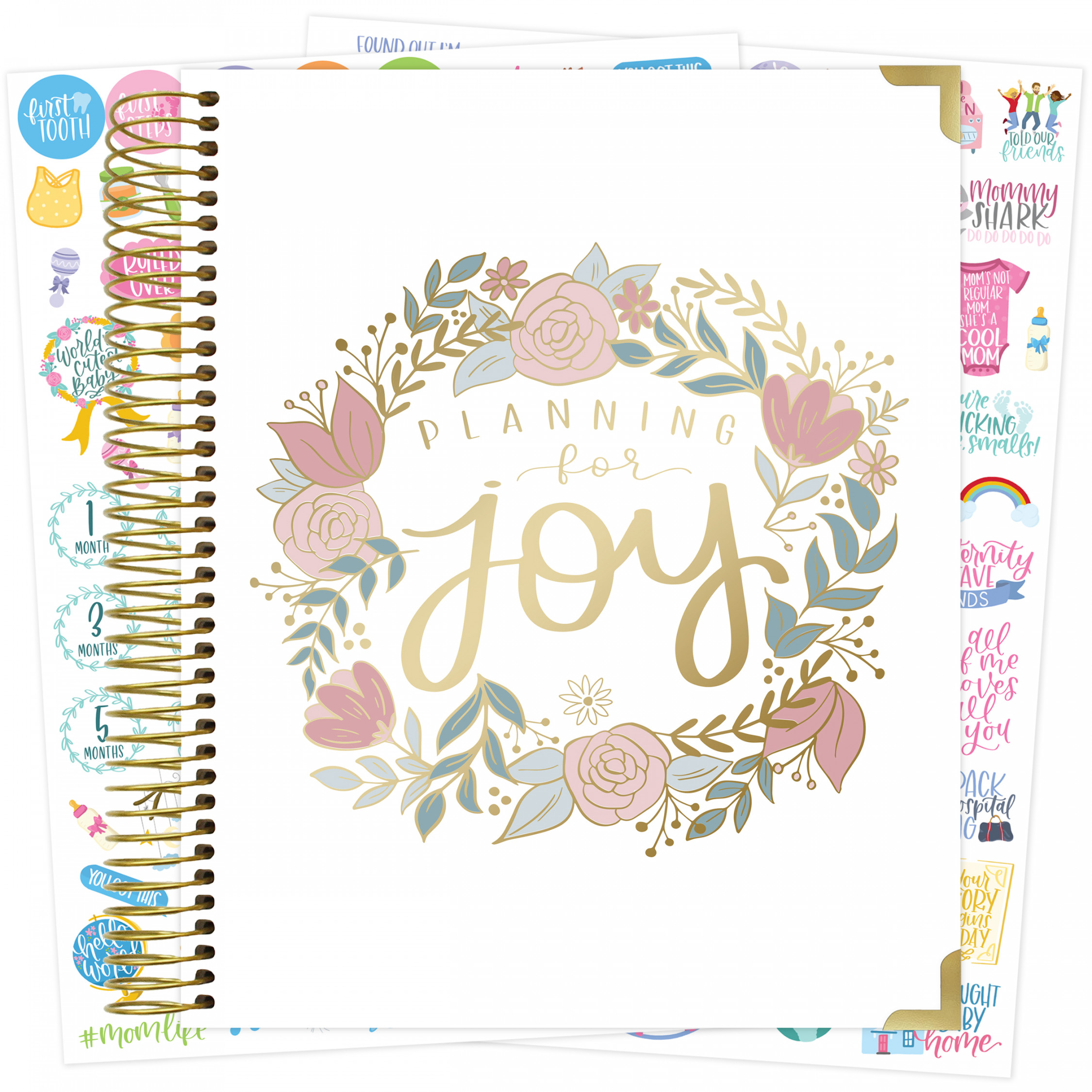 bloom daily planners Pregnancy & Baby&#;s First Year Planner & Calendar, " x  "
