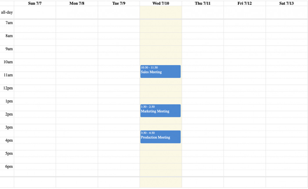Controlling FullCalendar  time grid slot height - Stack Overflow
