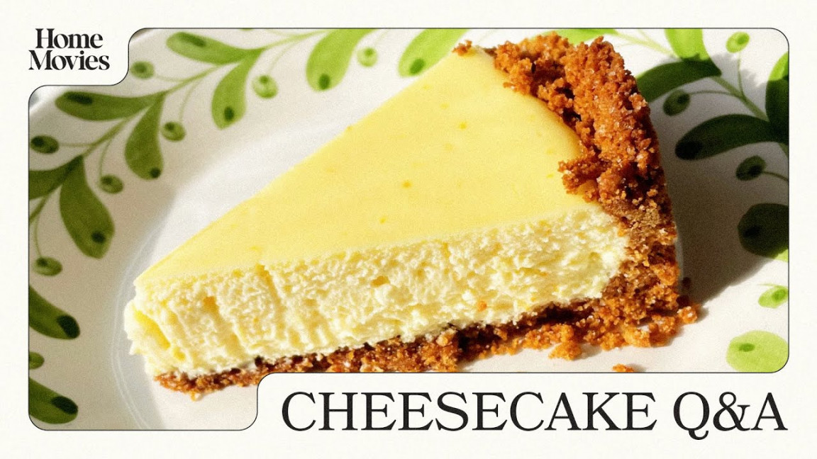 FAQ: Cheesecake Home Movies with Alison Roman