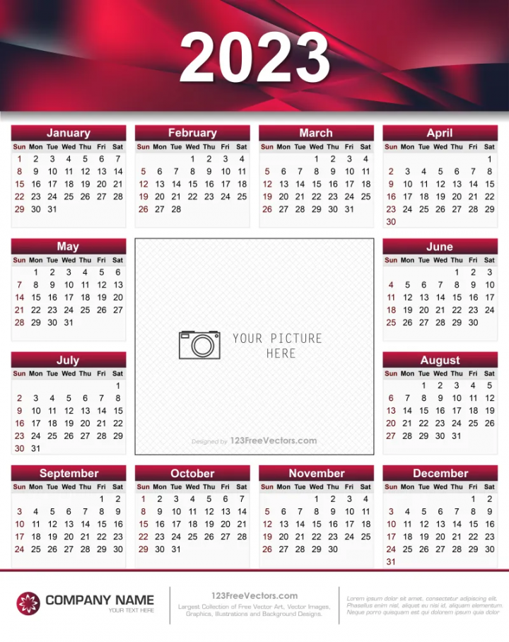 Free  Calendar Printable in   Calendar printables