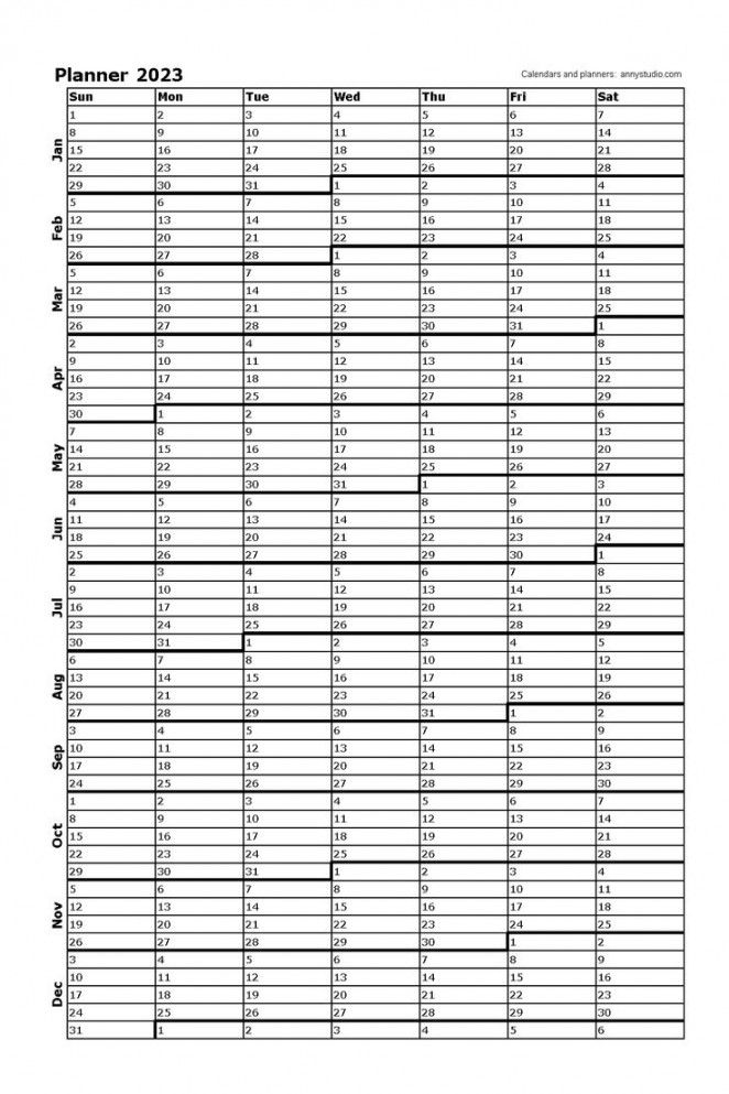 Free printable calendars and planners ,  and   Free