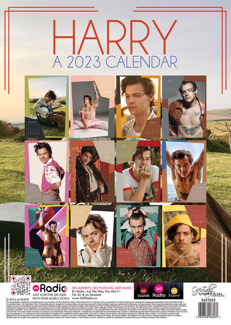 Harry Styles - A Wall Calendar