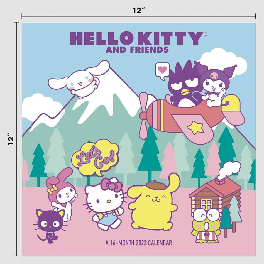 Hello Kitty Wall Calendar:   - Amazon