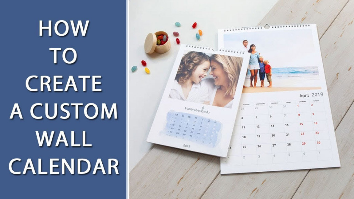 How to Create a Custom Wall Calendar - 📆 + Calendar Templates