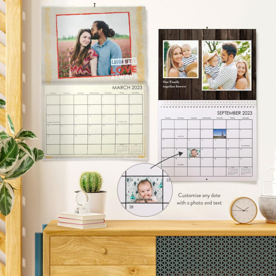 How To Make Best  Custom Calendars  Snapfish US