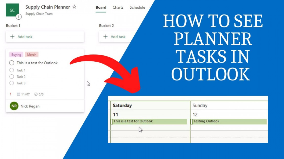 How to See Microsoft Planner Tasks in Outlook [Integrate Planner with  Outlook]