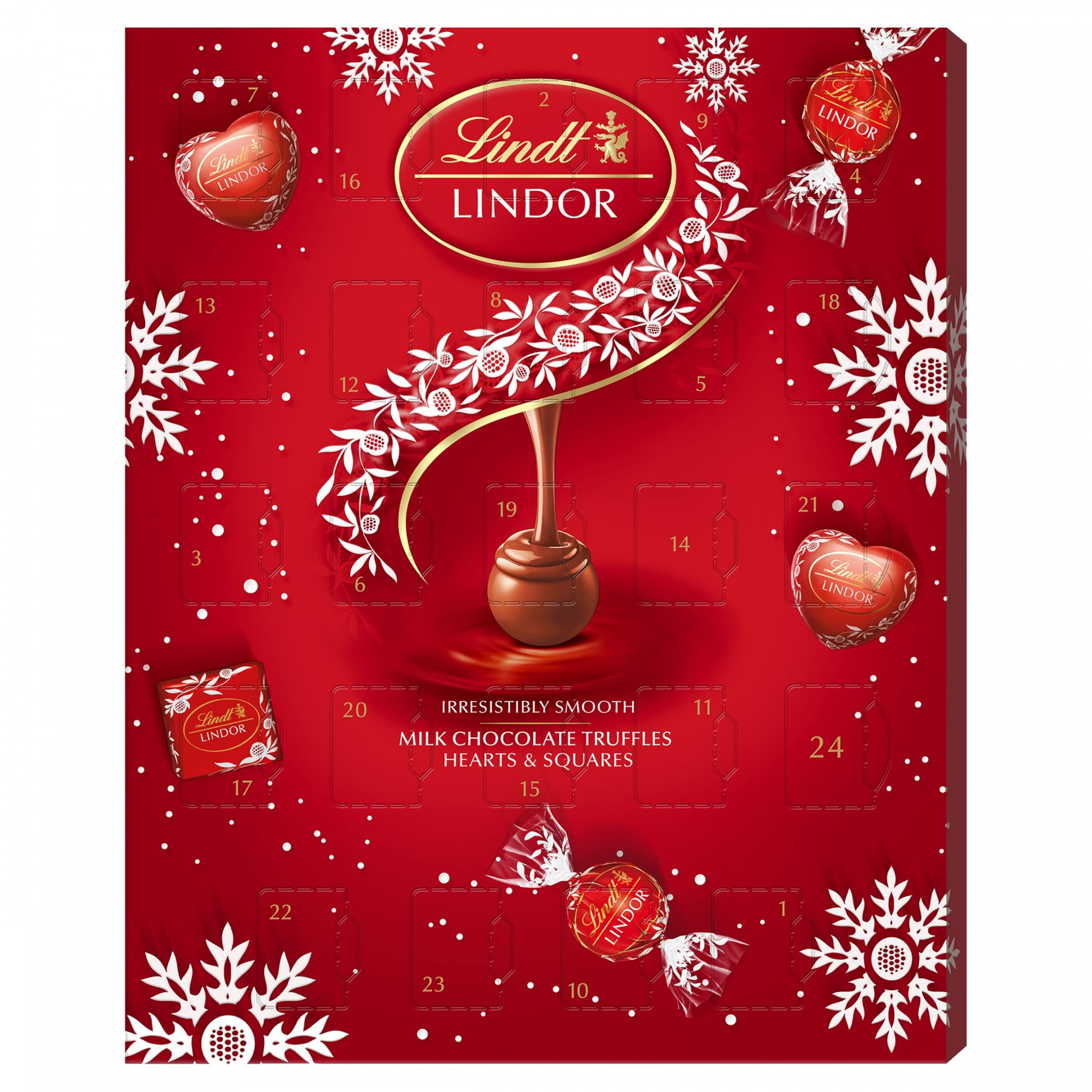 Lindt Lindor Milk Chocolate Advent Calendar,  g
