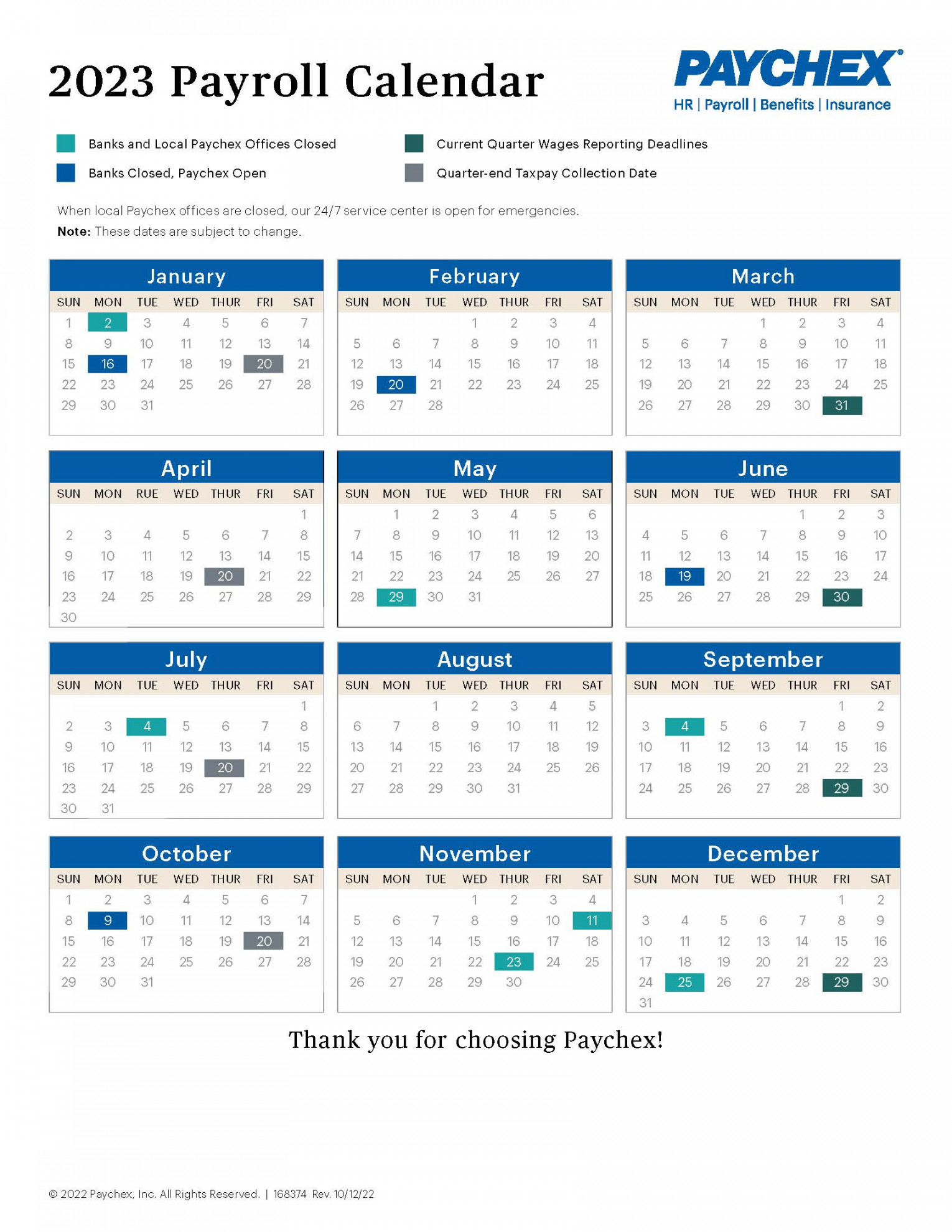 / Payroll Calendar: How Many Pay Periods Are There?  Paychex