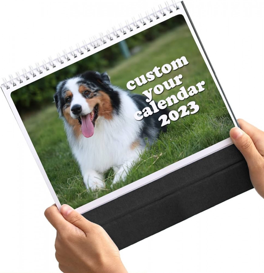 Personalized Desk Custom Calendar  Personalized Calendar with Your  Photo/Pet Photo,  Pictures See more Personalized Desk Custom Calendar