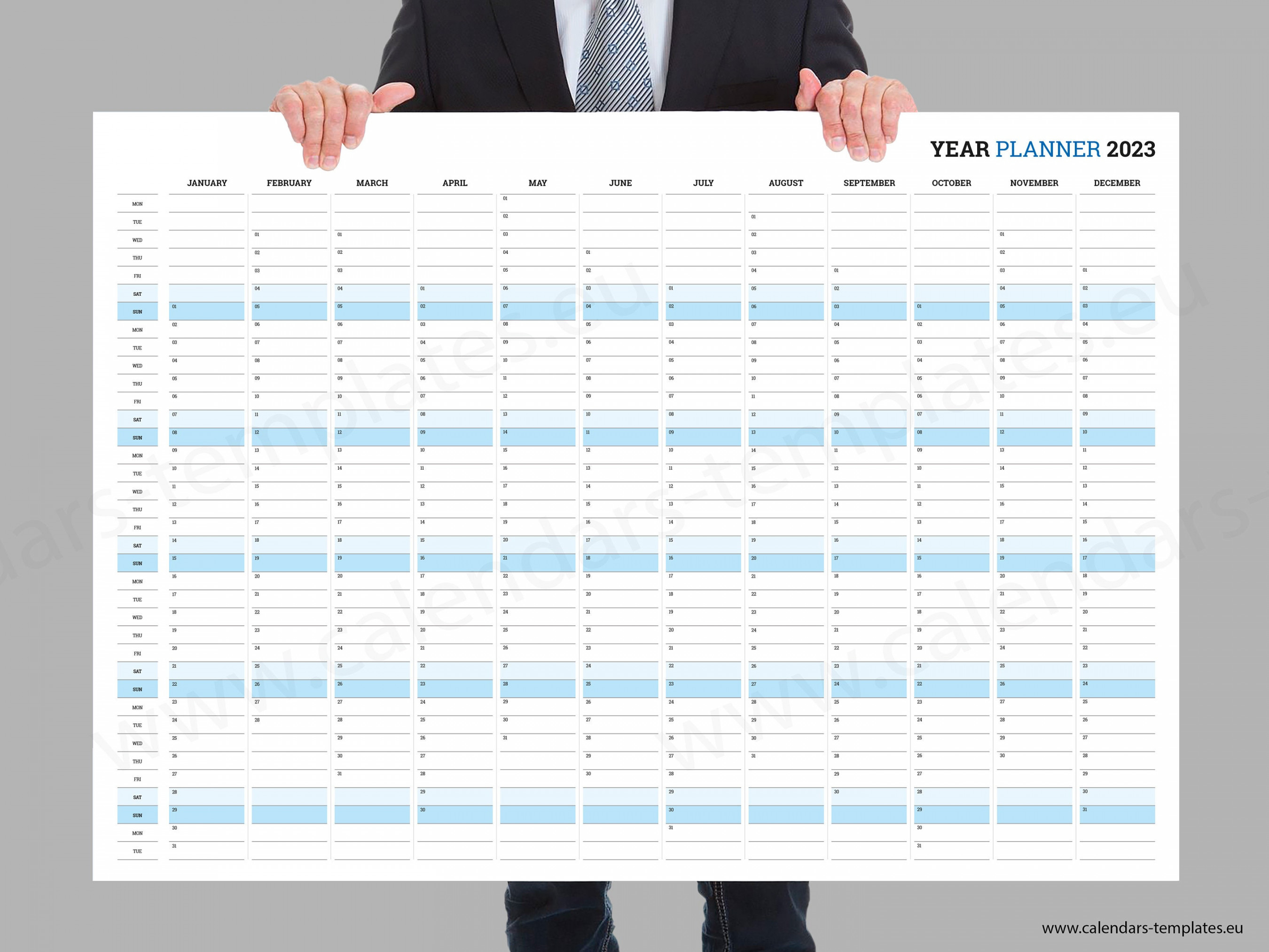 Printable Wall Planner Calendar