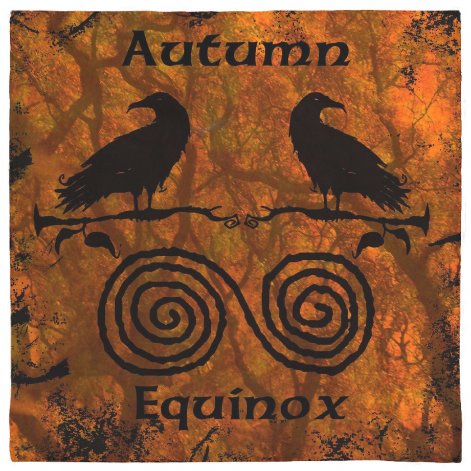 Witchcraft Altar Cloth - Autumn Equinox (Mabon) – The Luciferian
