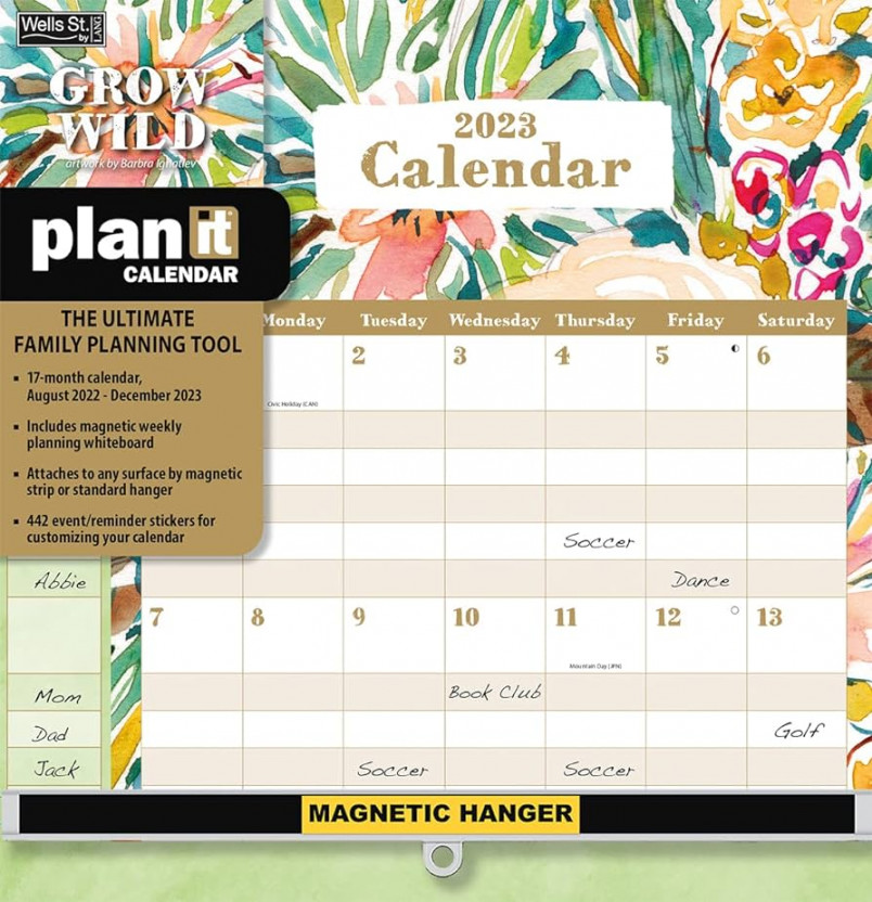 WSBL Grow Wild  Plan-It™ Calendar ()