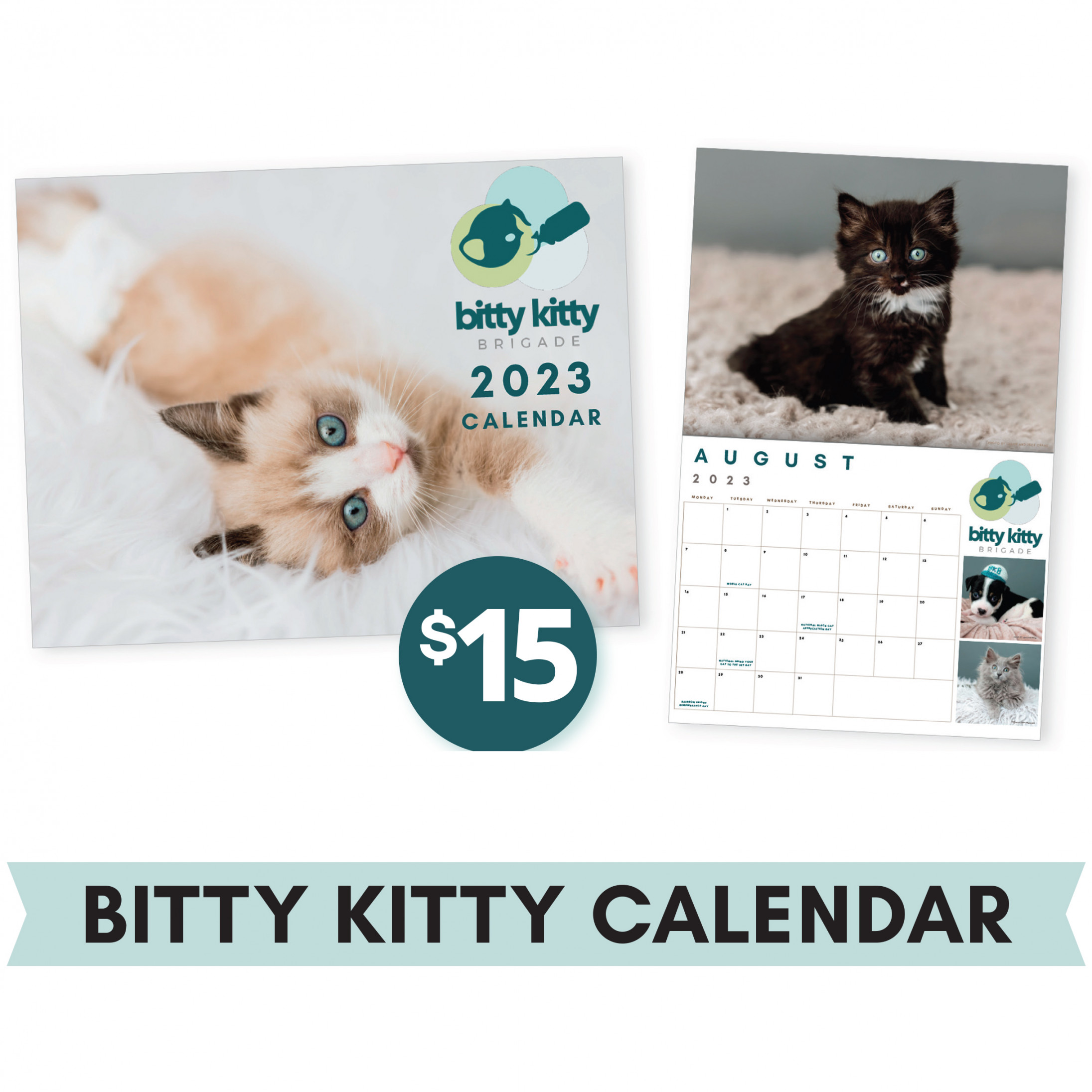 Bitty Kitty  Calendar