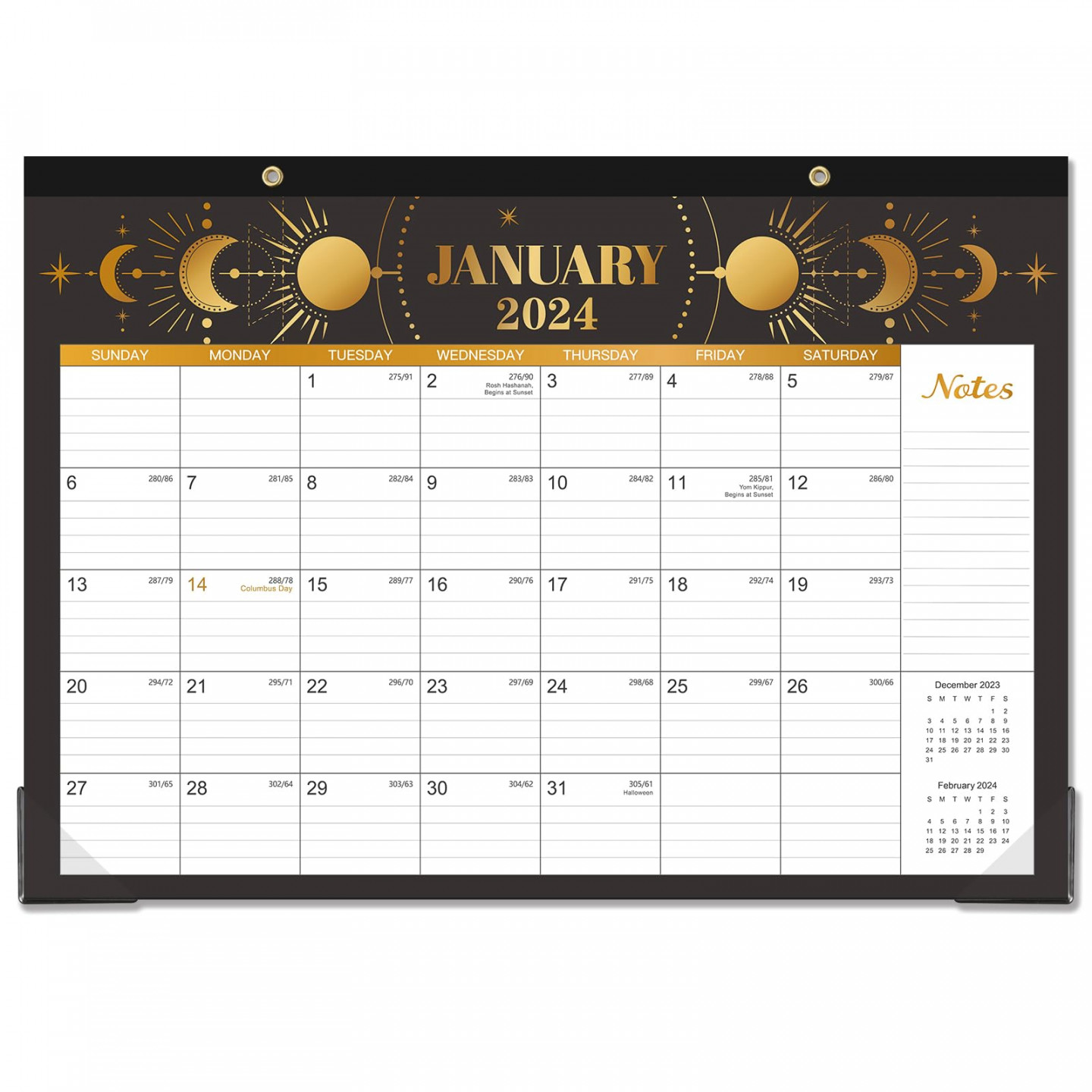 Desk Calendar -  Monthly Desk/Wall Calendar -in-,6