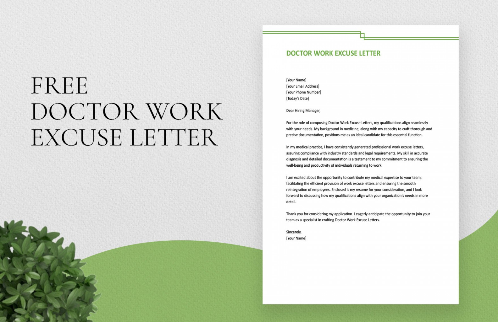 Free Funeral Excuse Letter For Work - Download in Word, Google