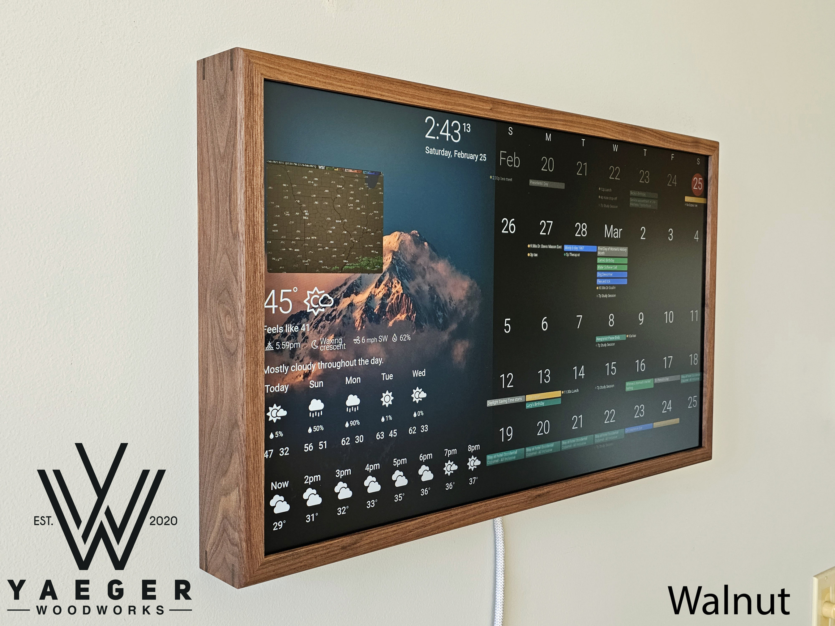 in Smart Calendar / Smart Wall Display / Photo Viewer - Etsy