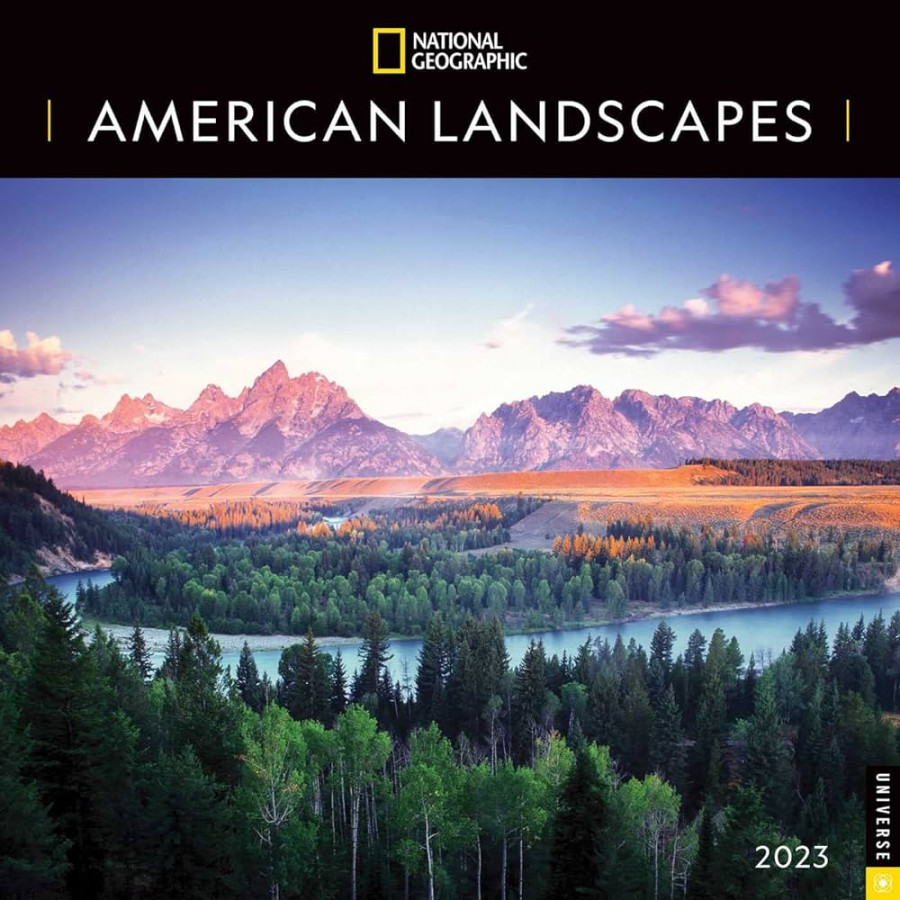 National Geographic: American Landscapes  Wall Calendar