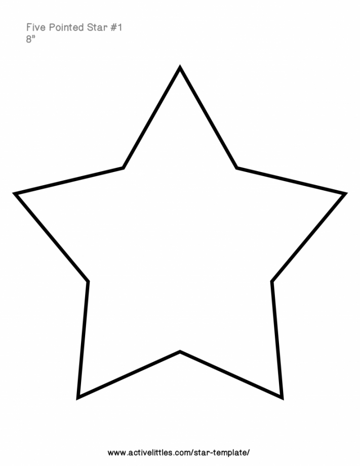 Star Template - Active Littles