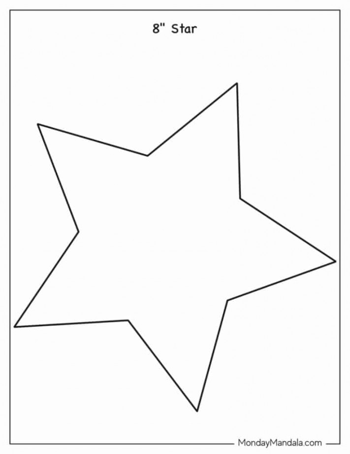 Star Templates (Free PDF Printables)