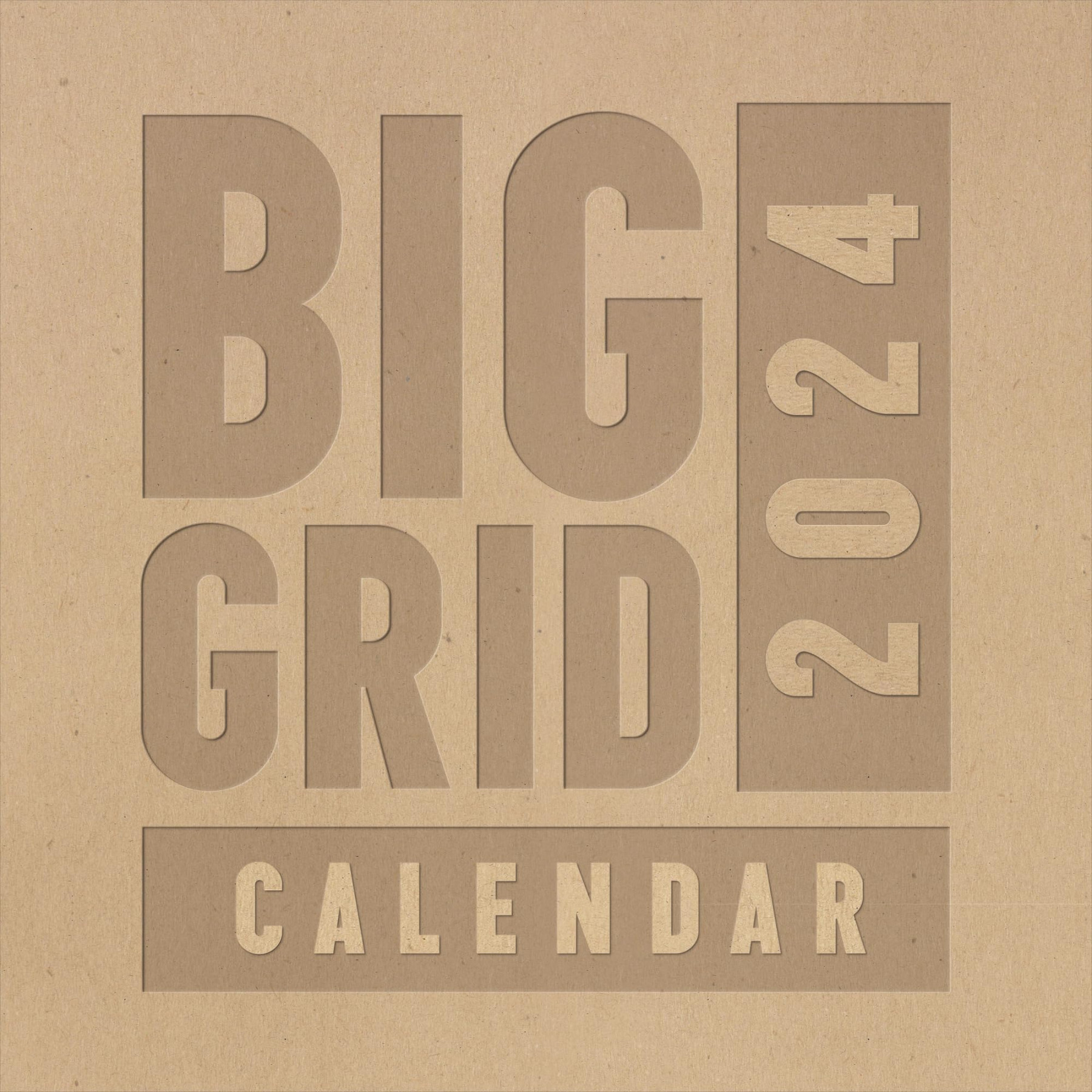 TF PUBLISHING  Big Grid - Kraft Wall Calendar  Large Grids for  Appointments and Scheduling  VeSee more TF PUBLISHING  Big Grid -  Kraft Wall