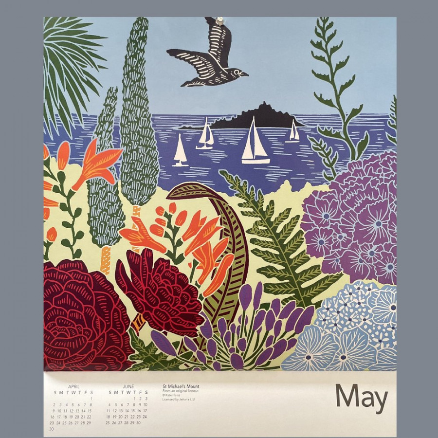 Wall Calendar by Flametree — KATE HEISS PRINTMAKER & DESIGNER