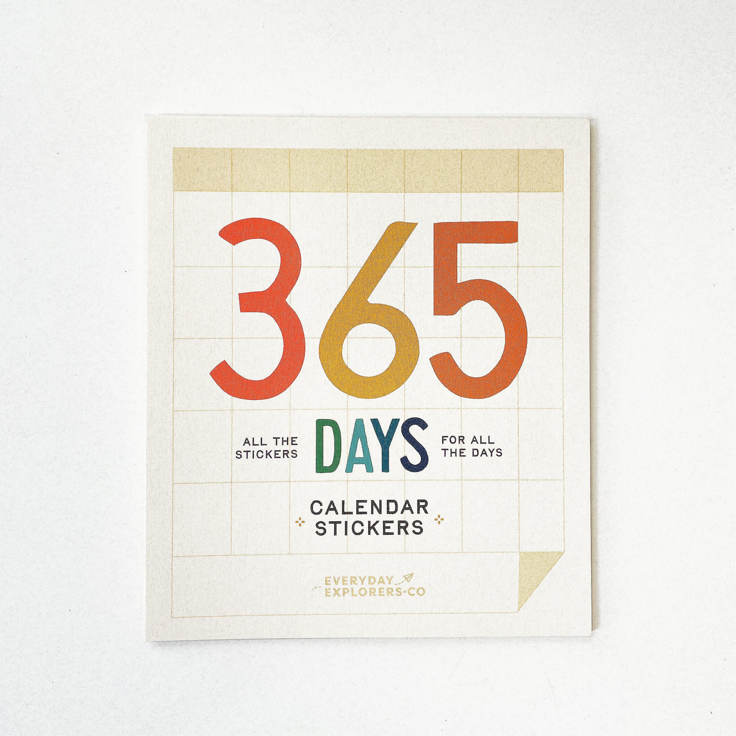 Days - Calendar Sticker Book