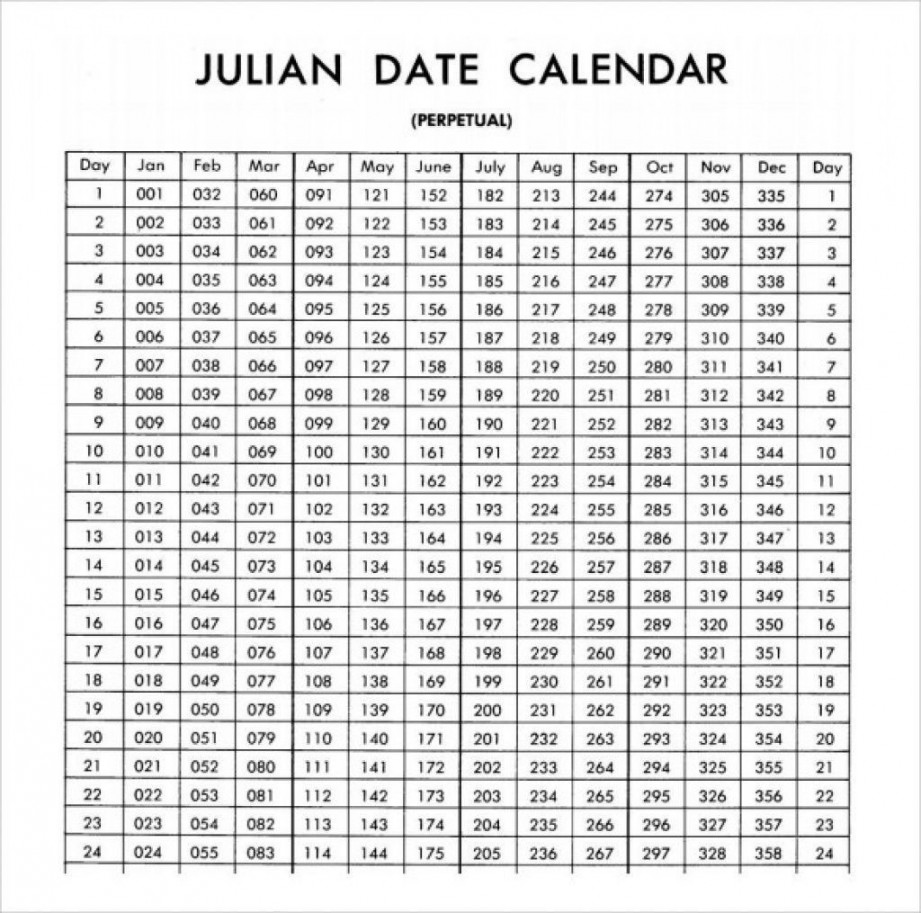 Julian Date Leap Year   Example Calendar Printable pertaining