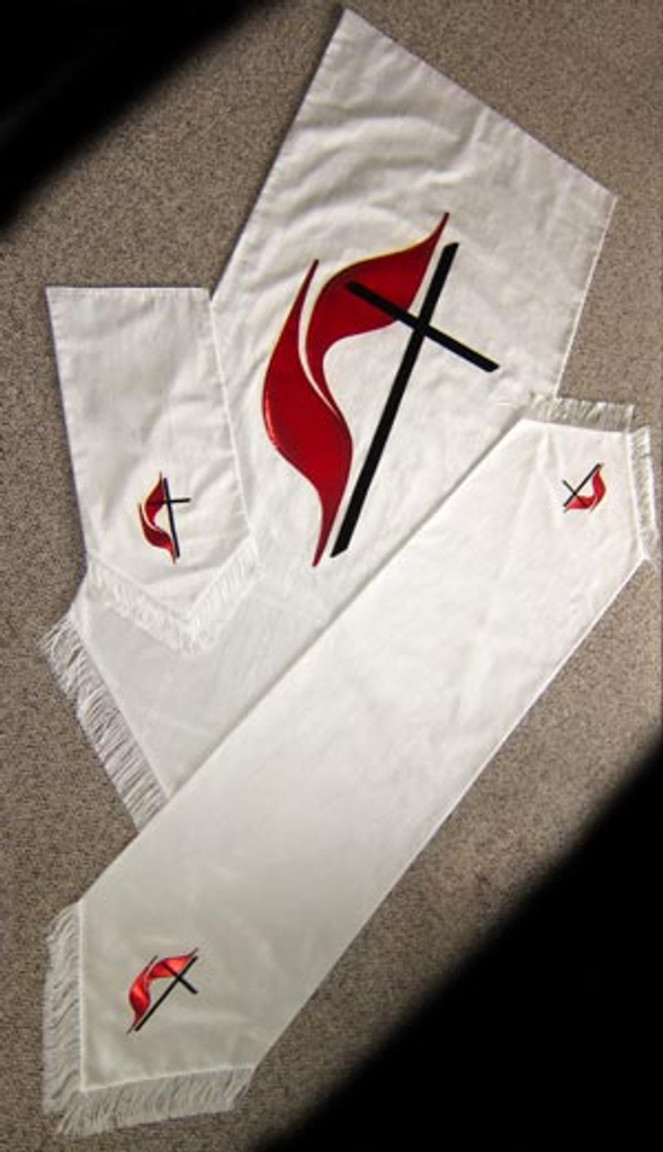UMC - Parament Set - Christian Banners for Praise and Worship