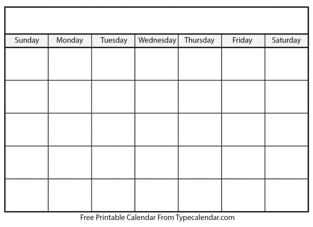 Free Printable Blank Calendar Templates - Helena Orstem - Medium