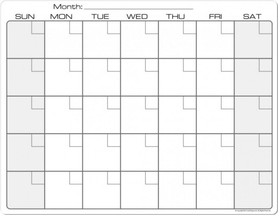 Dashing  X  Blank Calendar Template  Blank calendar template