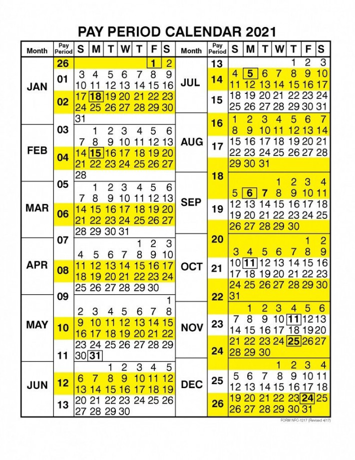 Federal Pay Period Calendar Printable  Calendar printables