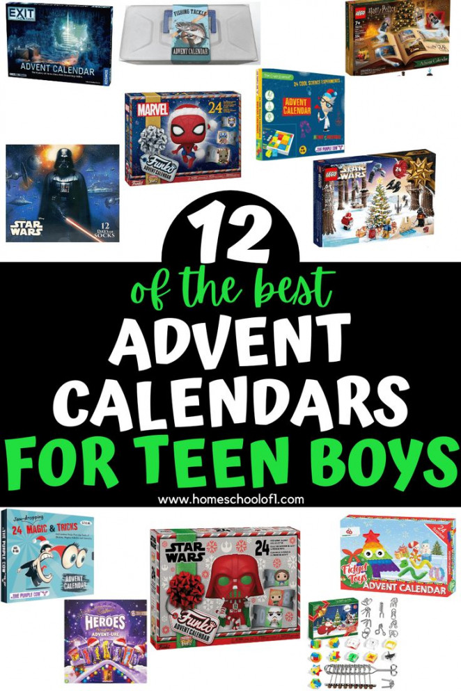 Best Advent Calendars for Teen Boys (New )  Diy advent