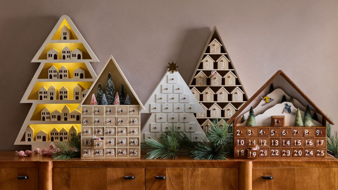 Bottlebrush Tree Advent Calendar  West Elm