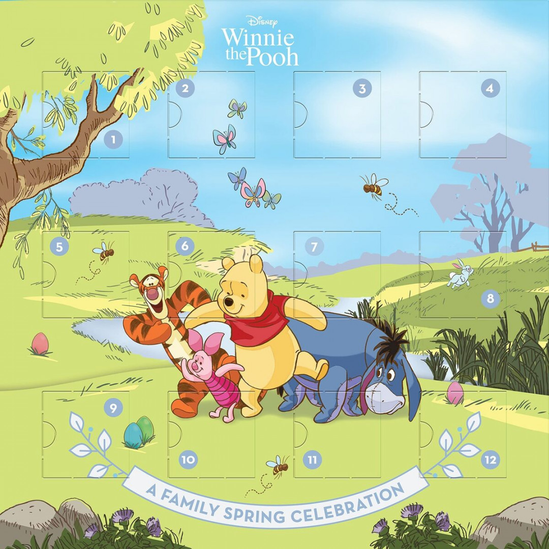Disney Winnie The Pooh Easter Advent Calendar Box Set - with Storybook, D  Tr