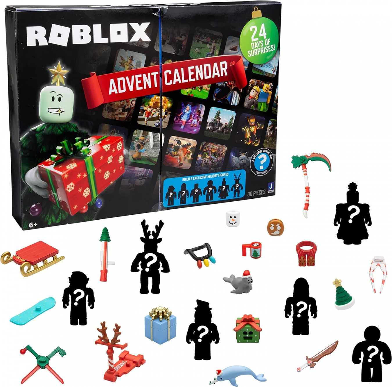 Roblox Holiday Advent Calendar -  Day Gift Playset Algeria  Ubuy