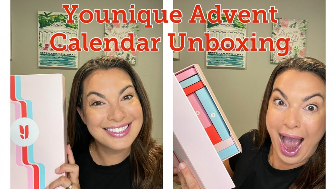 Younique Advent Calendar Unboxing!