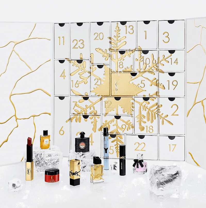 YSL Advent Calendar  Full Spoilers: Iconic Luxury Makeup