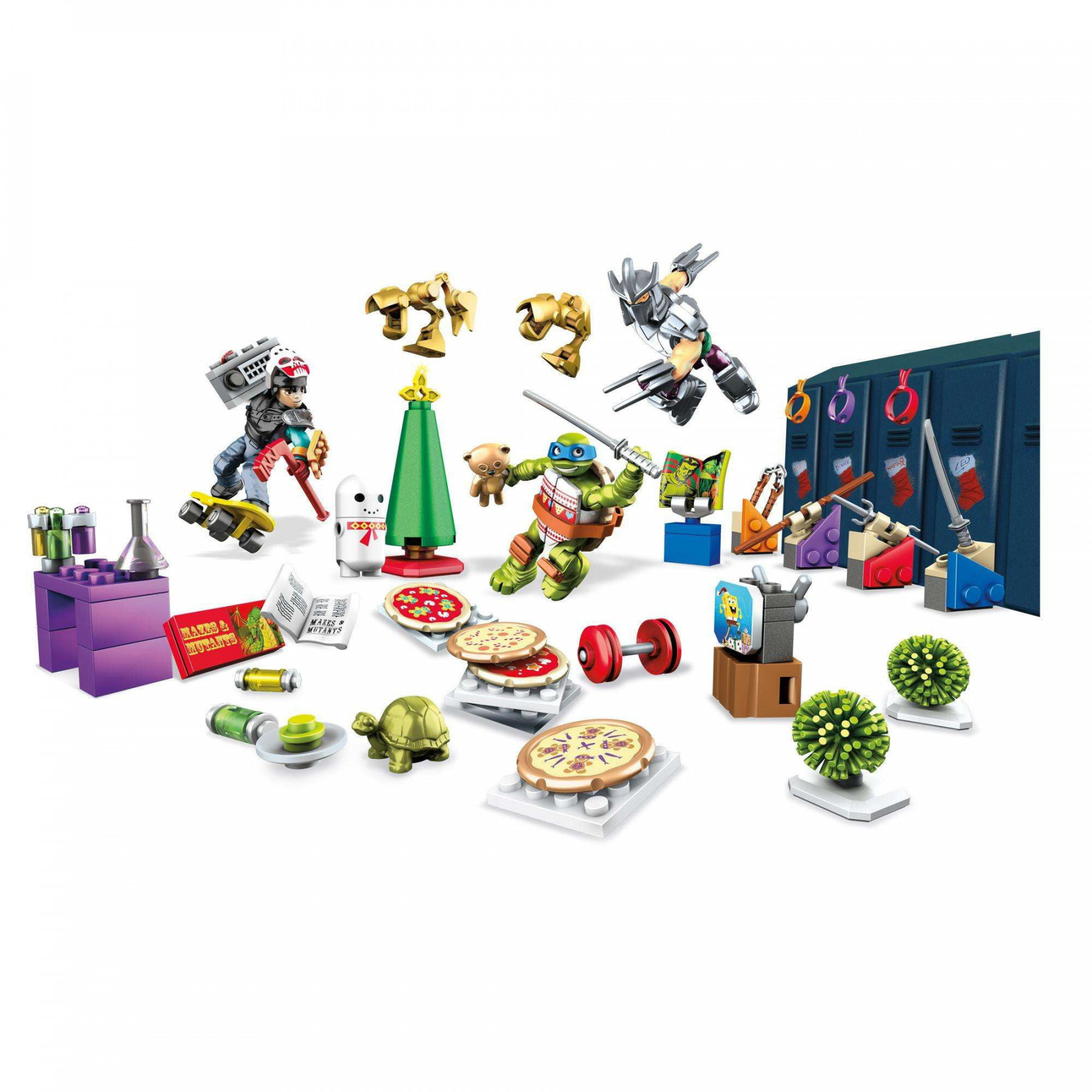 Mega Bloks Teenage Mutant Ninja Turtles Advent Calendar