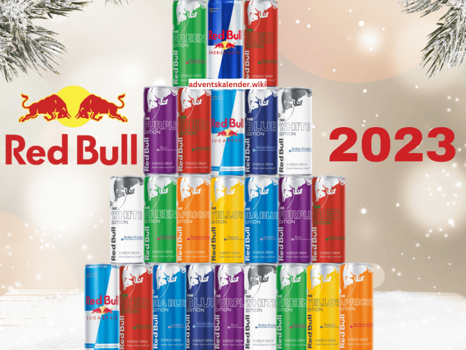 Ofizieller Red Bull Adventskalender  - Was ist drin? - Advents