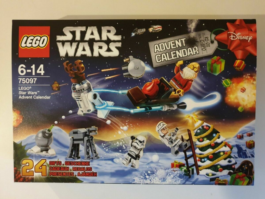 ADVENT CALENDAR LEGO STAR WARS   EXCLUSIVE C-PO lego misprint rare