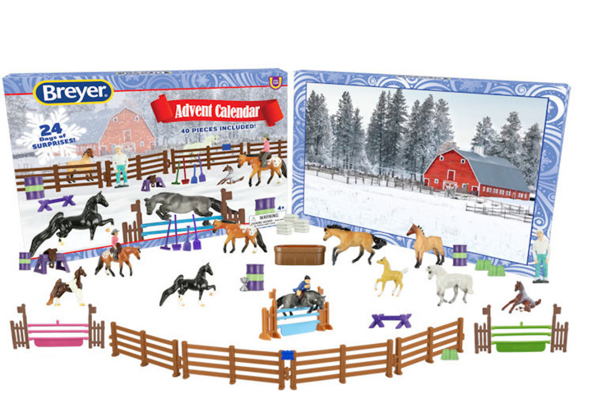 Breyer Horses  Holiday Advent Calendar Play Set