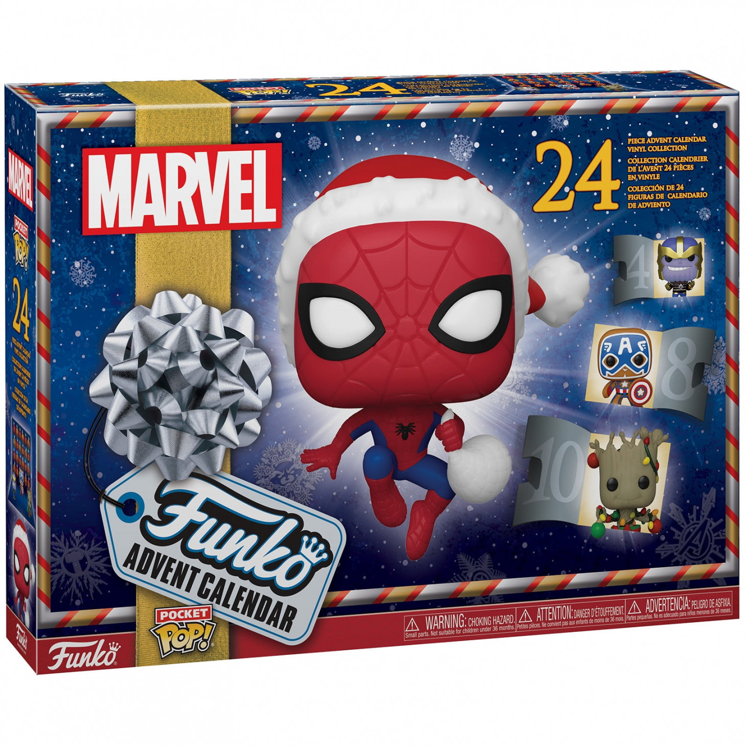 Funko Pop! Advent Calendar: Marvel Holiday  -  Days W/ Pocket Pops