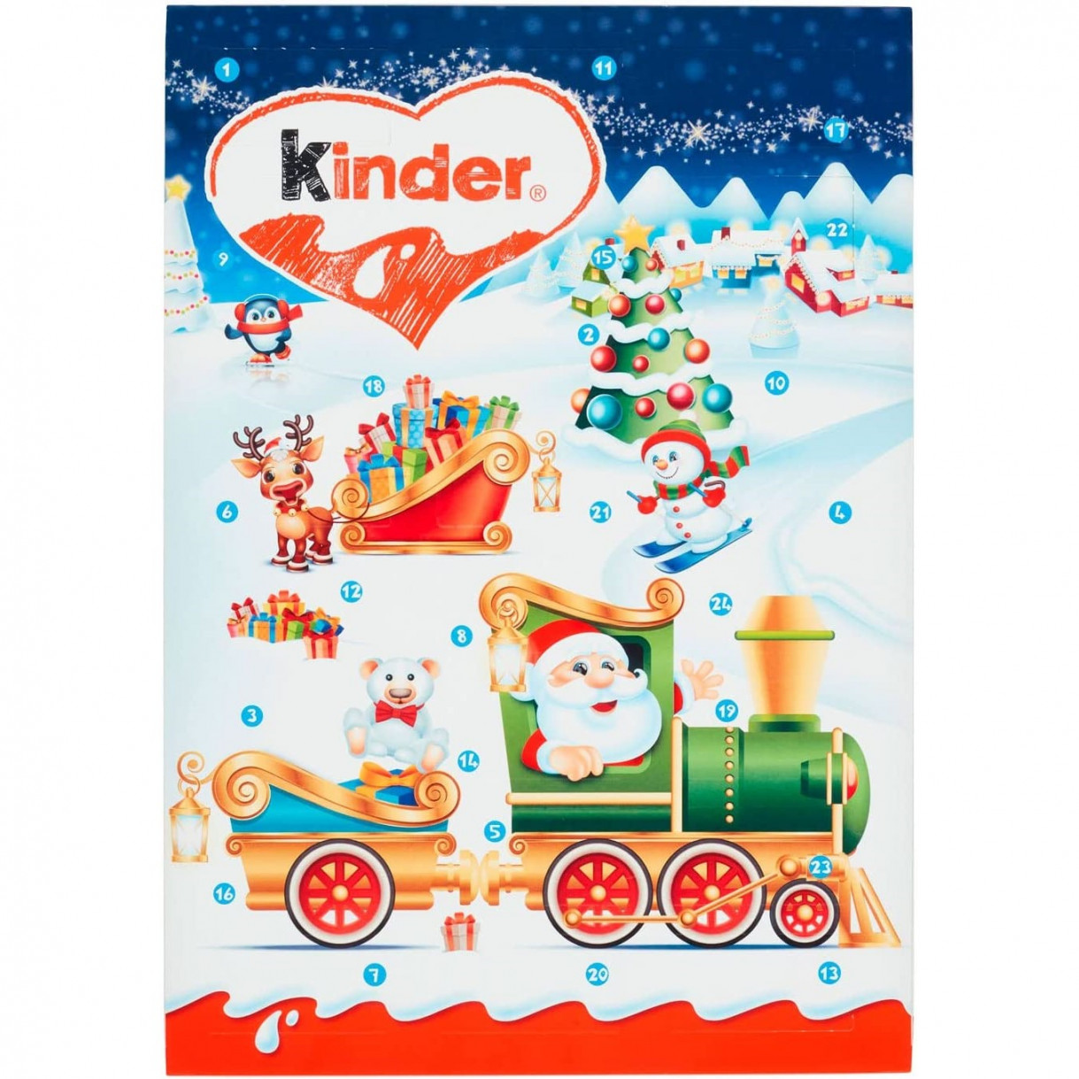 Kinder Advent Calendar - g - Coming Christmas  BD