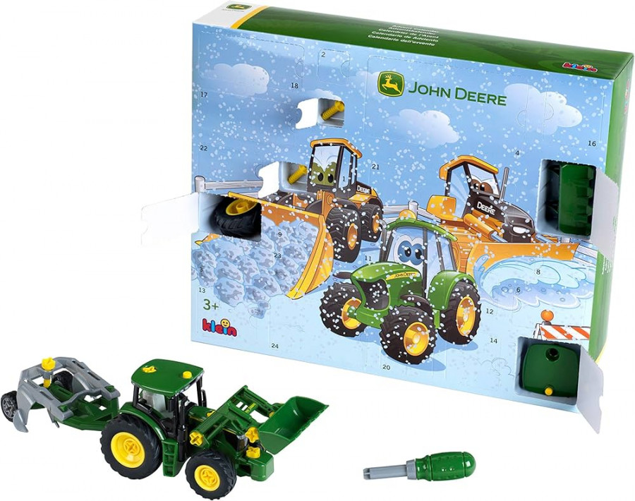 Theo Klein  John Deere Advent Calendar with  Doors, Toy