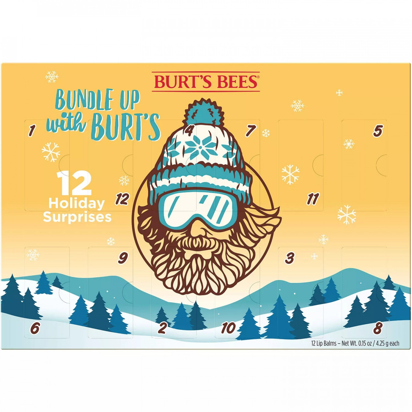 Burt’s Bees Bundle Up with Burt’s  Holiday Finds Advent Calendar ( ct