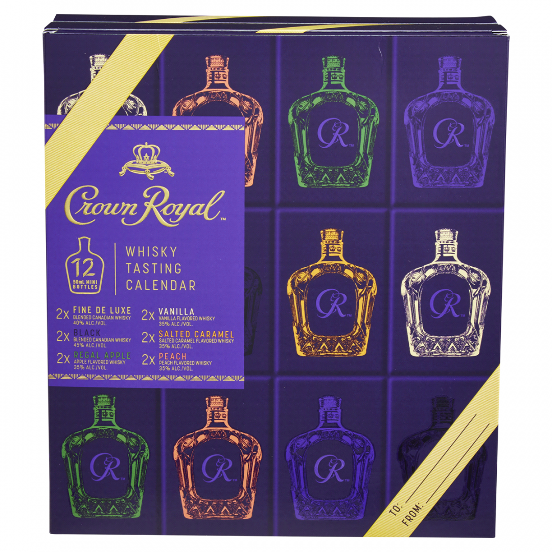 Crown Royal Whisky Tasting Calendar Gift Set   Edition