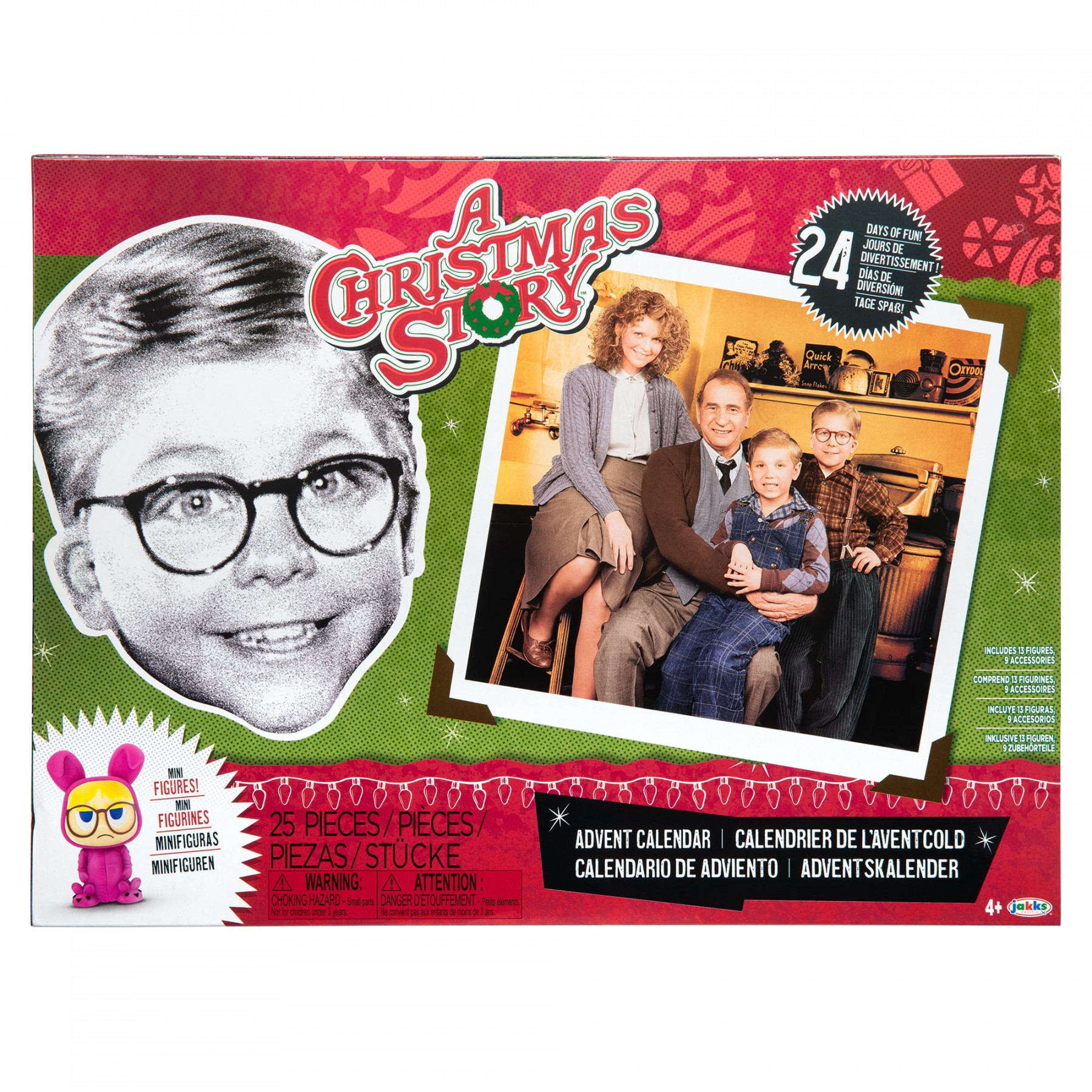 A Christmas Story Advent Calendar  days of Fun Collectible Surprises from  The Movie A Christmas Story