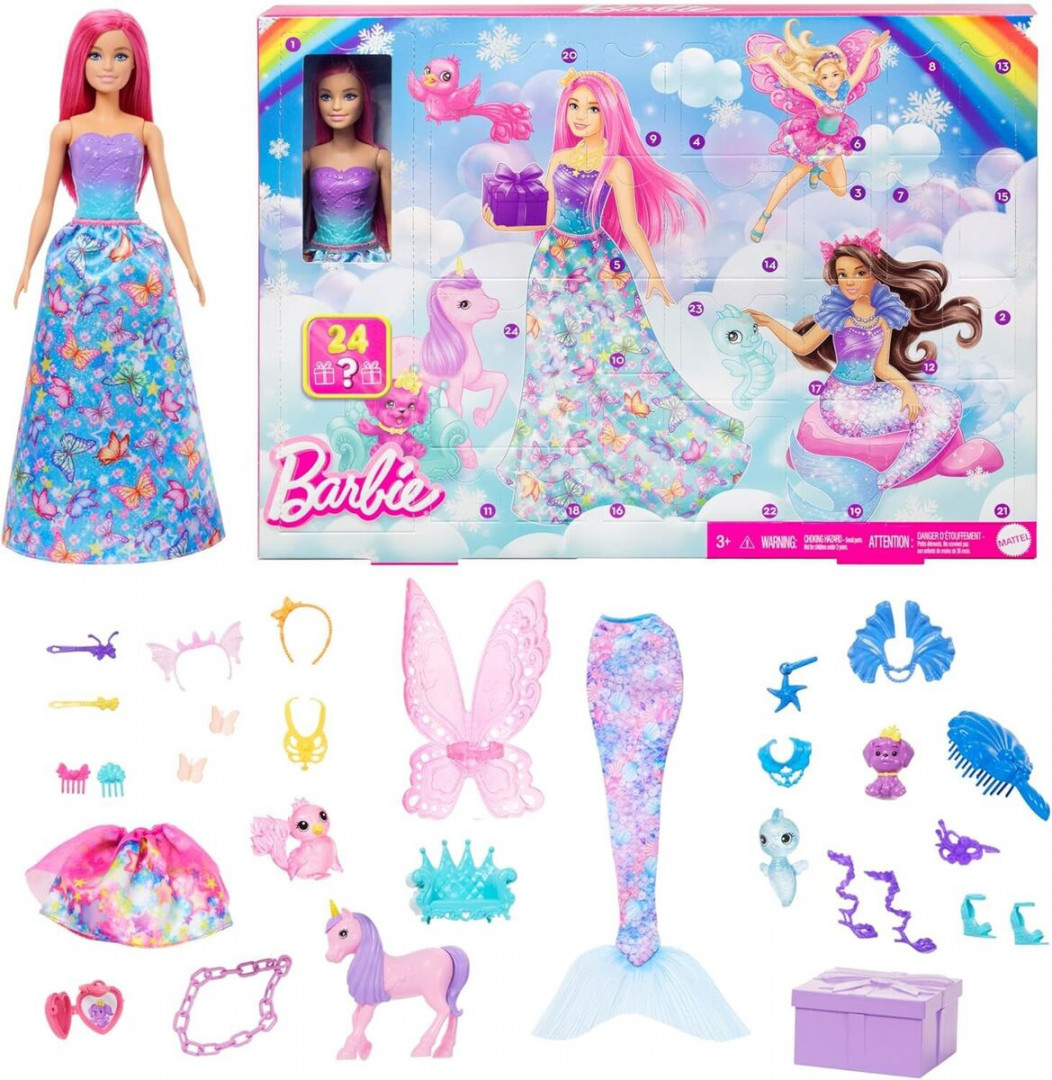 Barbie Dreamtopia  Advent Calendar [ Surprises]