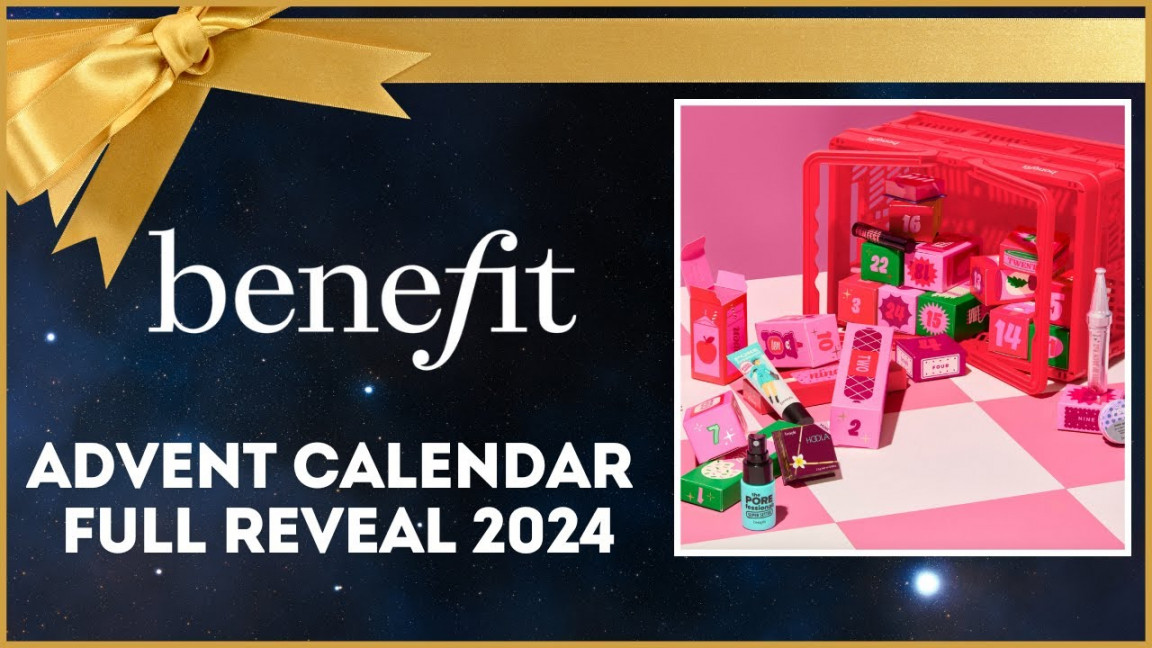 BENEFIT ADVENT CALENDAR REVEAL