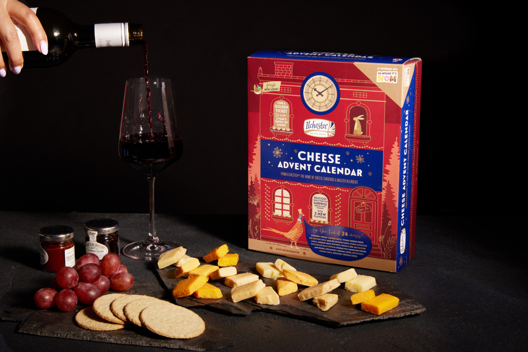 Cheese Advent Calendar – So Wrong It